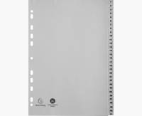 Exacompta 1931E, Grau, Polypropylen (PP), A4