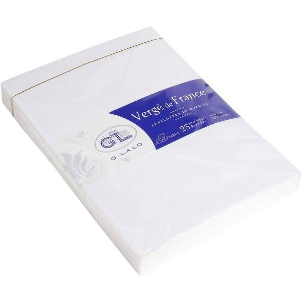 Umschläge Verge C5 VE=25 Stück extraweiß