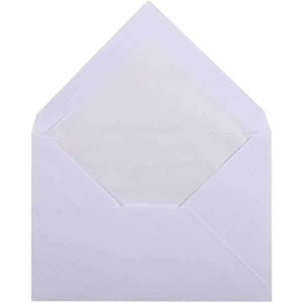 Umschläge Verge C6 NK VE=25 Stück extraweiß