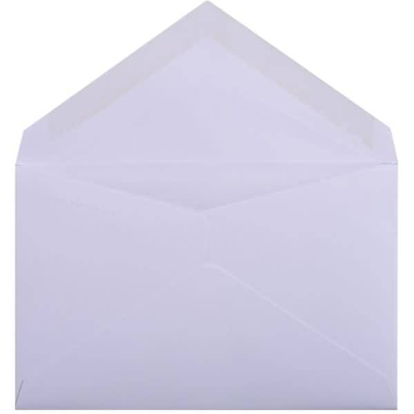 Umschläge Velin 140x90mm VE=20 Stück weiß