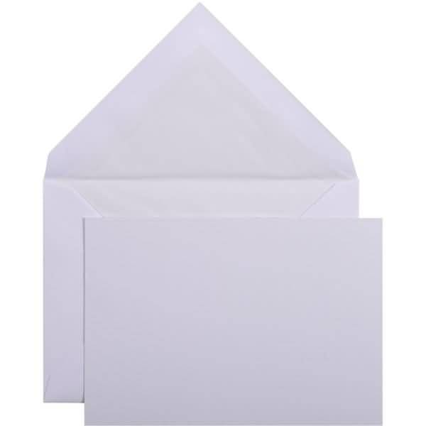 Karten & Umschläge Verge C6 VE=10 Stück extraweiß