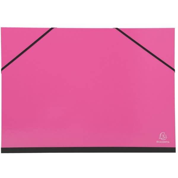 Zeichenmappe 26x33cm mit Gummizug farbig sortiert