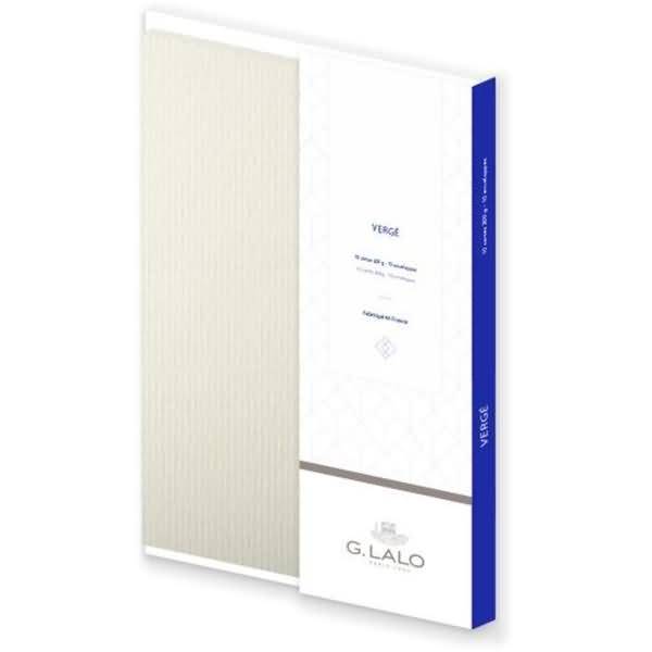 Korrespondenz-Set Verge 85x135mm VE=10 Karten/Umschläge elfenbein/weiß