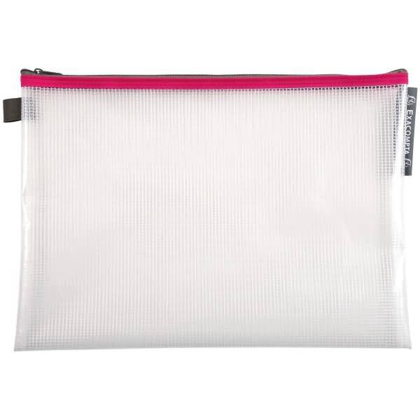 Reißverschlusstasche A4 farbig sortiert