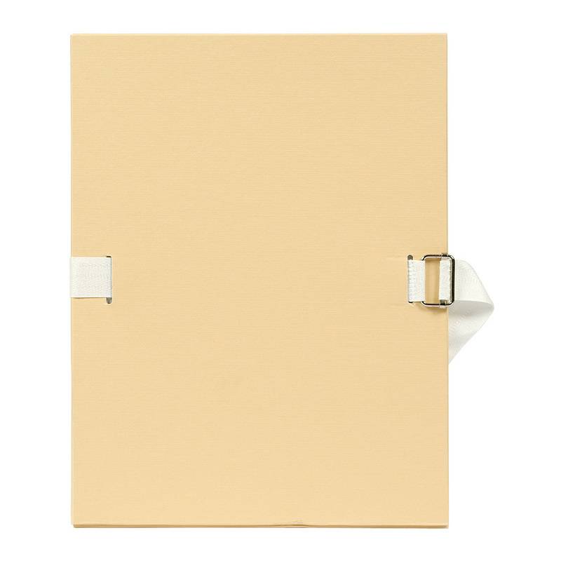 EXACOMPTA Dokumentenmappe, DIN A4, Karton, perlweiß