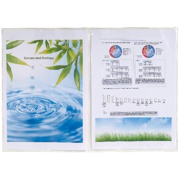 Ausweishüllen A4 doppelt 120my VE=10 Stück