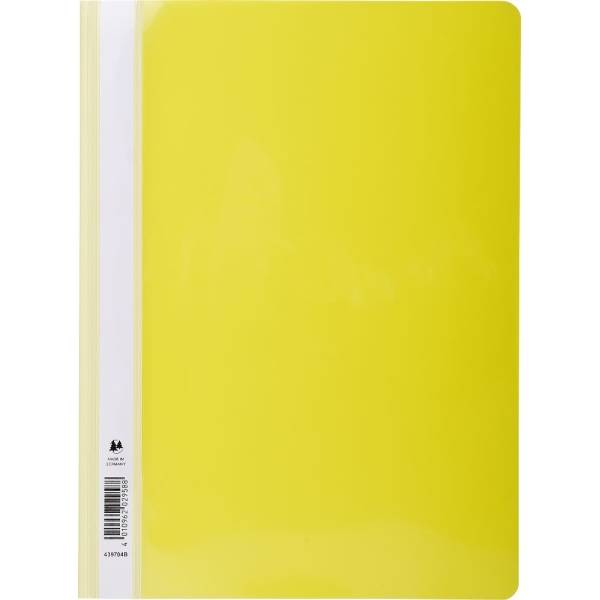 Sichthefter A4 PVC gelb
