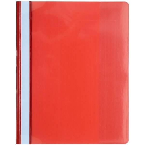 Sichthefter A4 PVC mit Innentasche rot