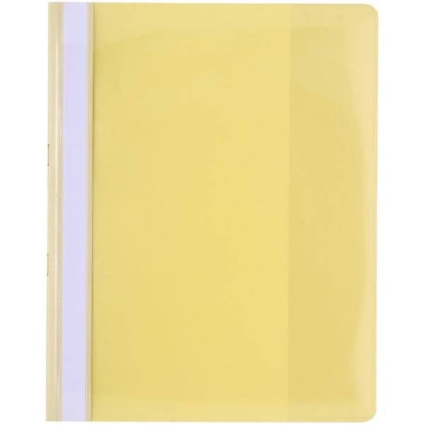 Sichthefter A4 PVC mit Innentasche gelb