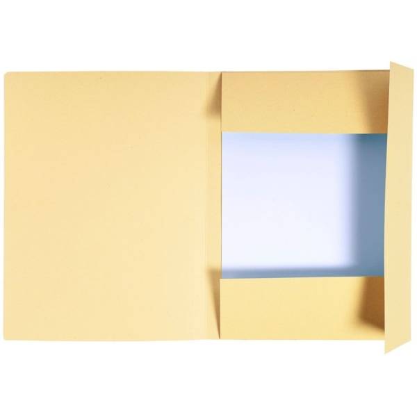 Aktenmappe A4 280 g/qm Karton sand
