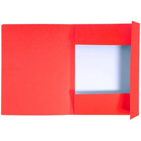Aktenmappe A4 280 g/qm Karton rot
