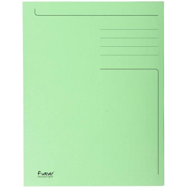 Aktenmappe A4 280 g/qm Karton pastellgrün