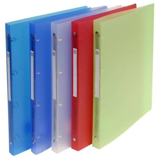 Ringbuch Chromaline A4 PP 15mm 4 Ringe farbig sortiert