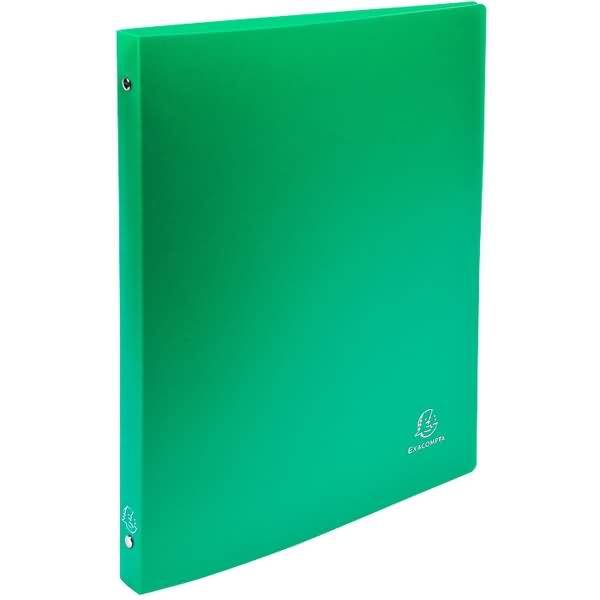 Ringbuch Uni A4 PP 4 Ringe 15mm anisgrün