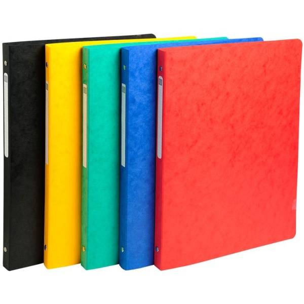 Ringbuch A4 Manila-Karton 15mm 4 Ringe farbig sortiert
