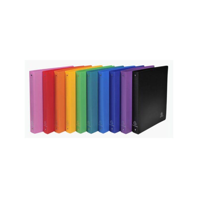 EXACOMPTA Ringbuch, 4 Ring-Mechanik, DIN A4, gelb