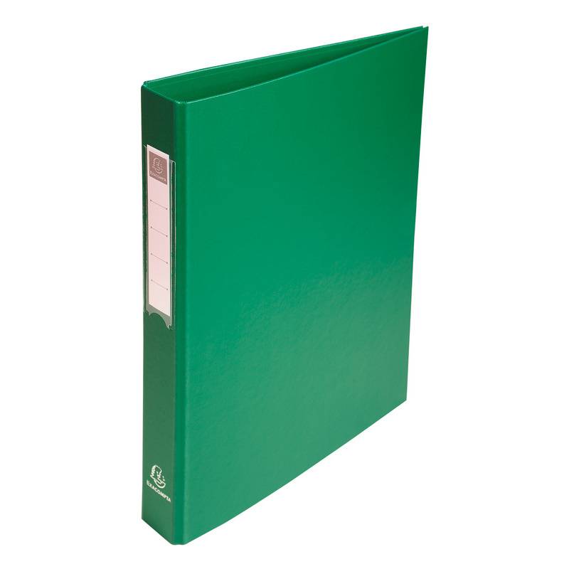 EXACOMPTA Ringbuch PP, 4-Ring-Mechanik, DIN A4, grün