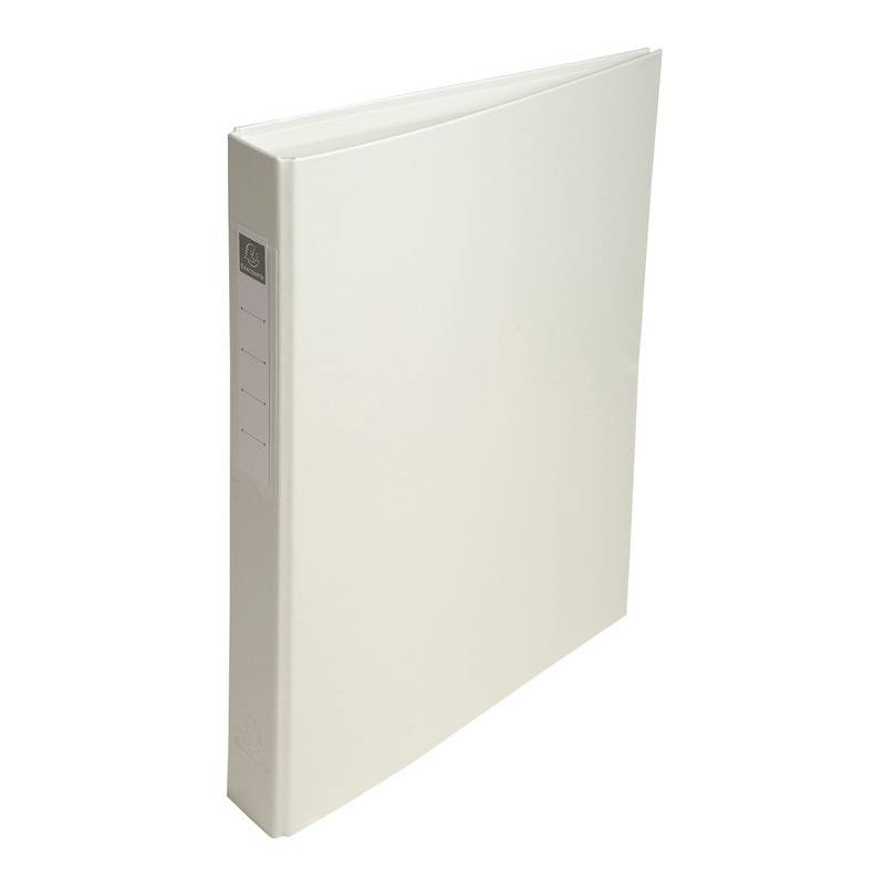EXACOMPTA Ringbuch PP, 4-Ring-Mechanik, DIN A4, weiß