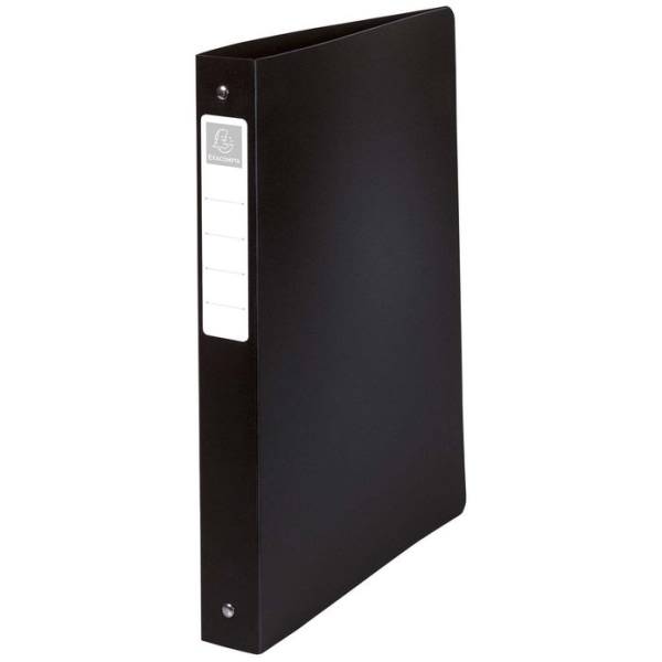 Ringbuch Uni A4 Maxi PP 4 Ringe 30mm schwarz