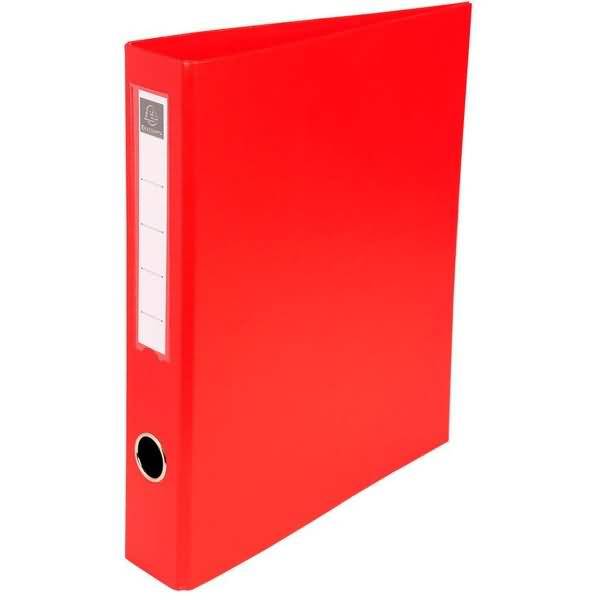 Ringbuch XXL A4 Kunststoff 4 Ringe 60mm rot