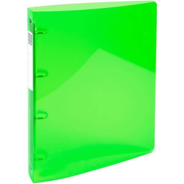 Ringbuch Iderama A4 PP 30mm 4 Ringe anisgrün