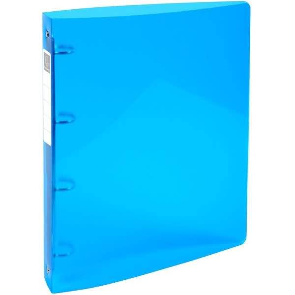 Ringbuch Iderama A4 PP 30mm 4 Ringe hellblau