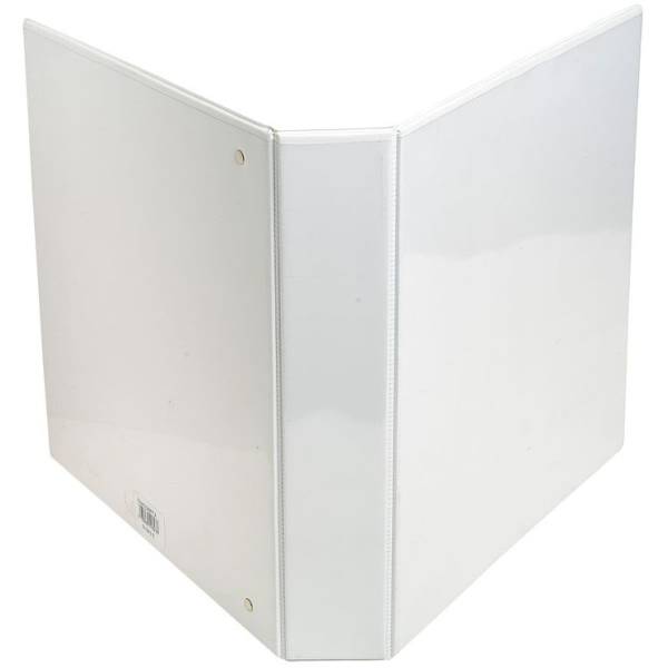 Präsentationsringbuch Kreacover A4 40mm 2 Ringe weiß