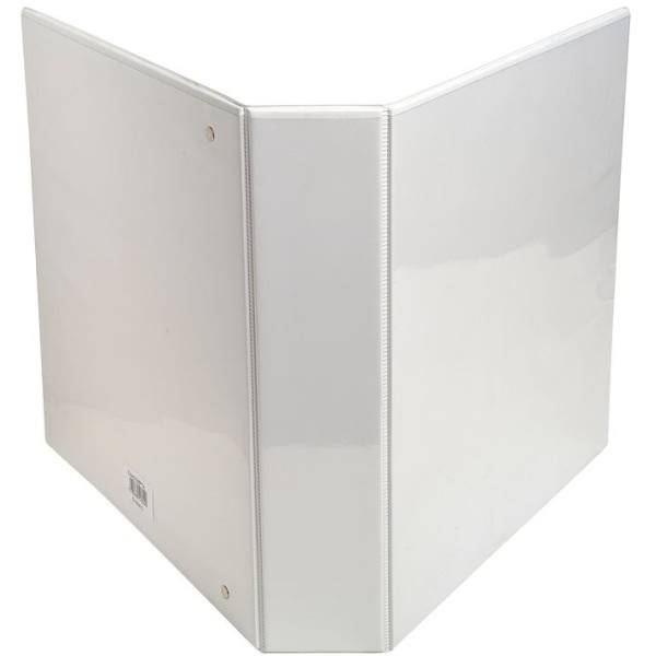 Präsentationsringbuch Kreacover A4 50mm 2 Ringe weiß