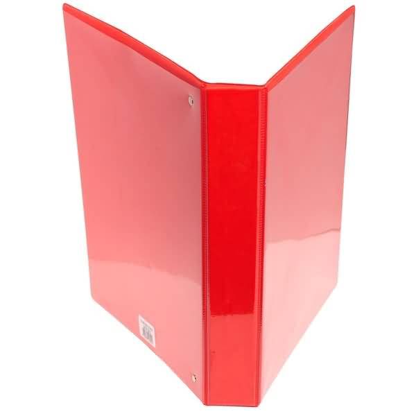 Präsentationsringbuch Kreacover A4+ 25mm 4 Ringe rot