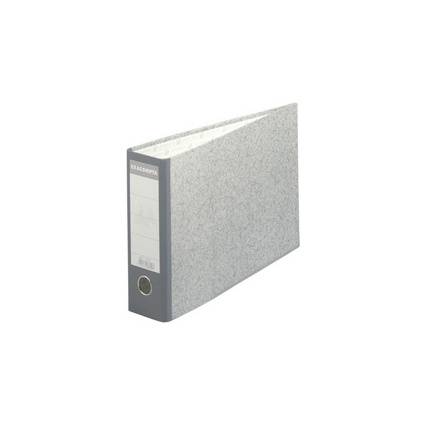 EXACOMPTA Ordner Wolkenmarmor, A4 quer, 70 mm, grau