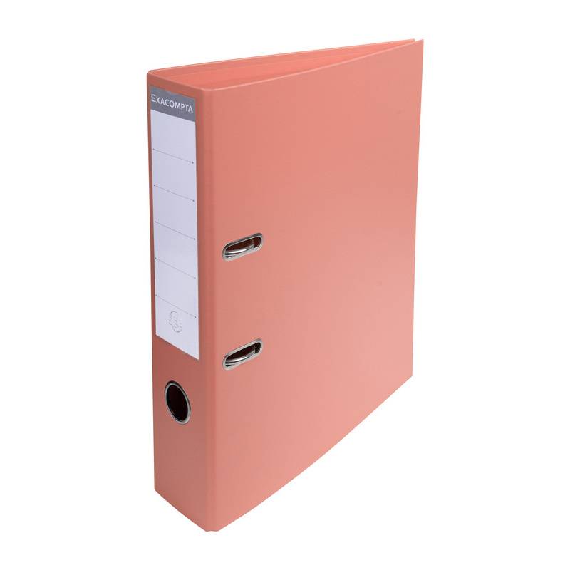EXACOMPTA PVC-Ordner Premium, DIN A4, 70 mm, lachs