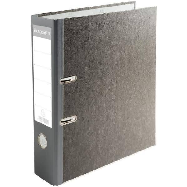 Ordner A4 Wolkenmarmor 80mm grau