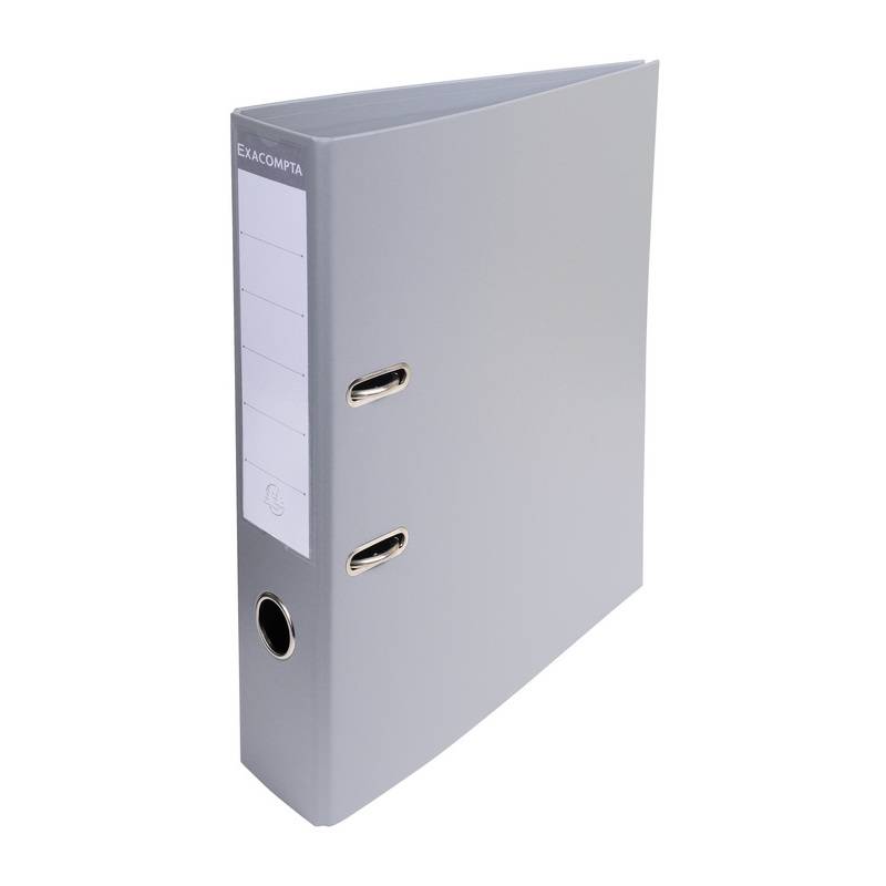 EXACOMPTA PVC-Ordner Premium, DIN A4, 70 mm, grau