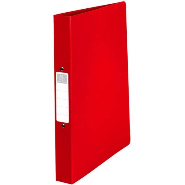 Ringbuch Uni A4 Maxi PP 2 Ringe 30mm rot