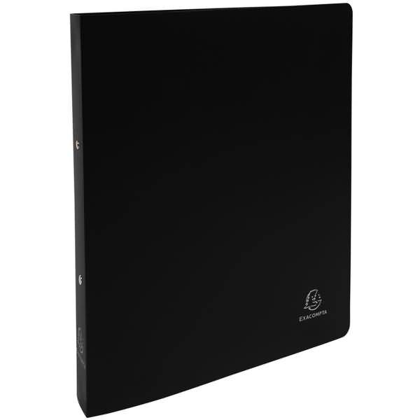 Ringbuch Uni A4 Maxi PP 2 Ringe 30mm schwarz