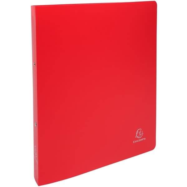 Ringbuch Uni A4 Maxi PP 2 Ringe 30mm rot