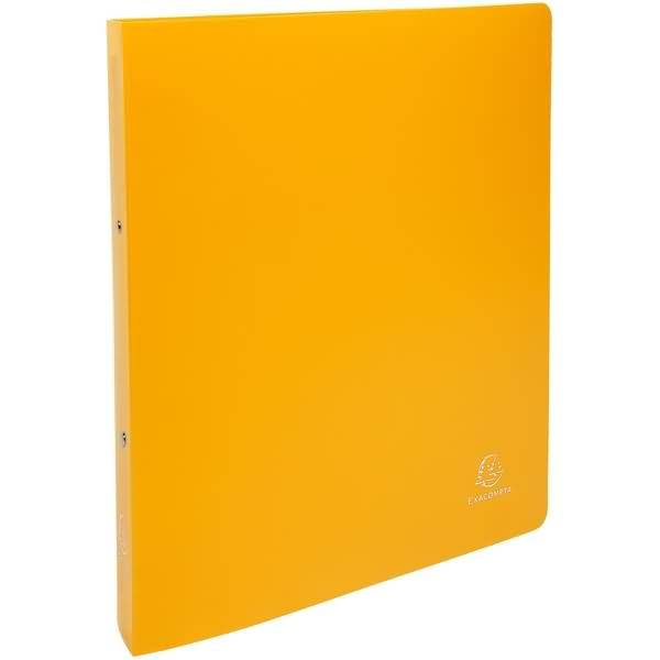 Ringbuch Uni A4 Maxi PP 2 Ringe 30mm gelb