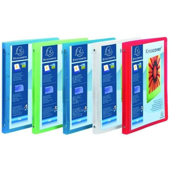 Präsentationsringbuch Chromaline A4 Maxi 30mm 2 Ringe farbig sortiert