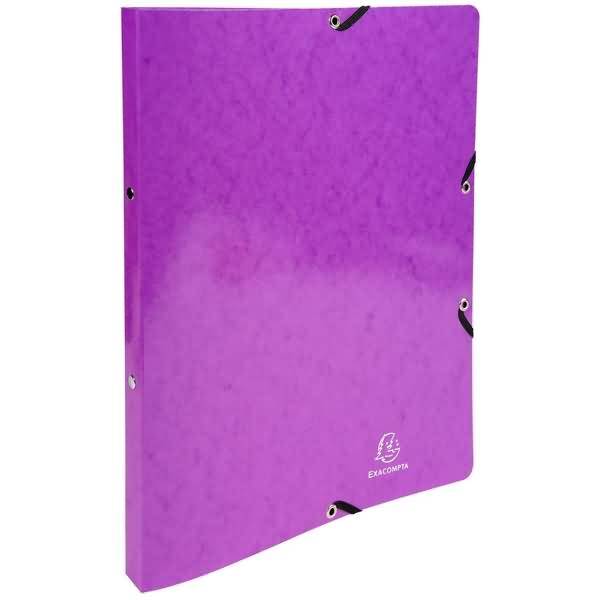 Ringbuch A4 Manila-Karton Iderama 2 Ringe 15mm violett