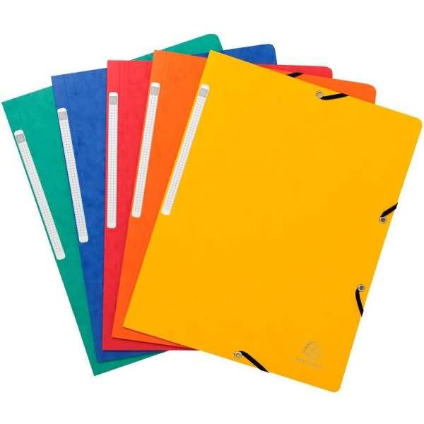 Eckspannmappe A4 Manila-Karton 355g/qm sortiert