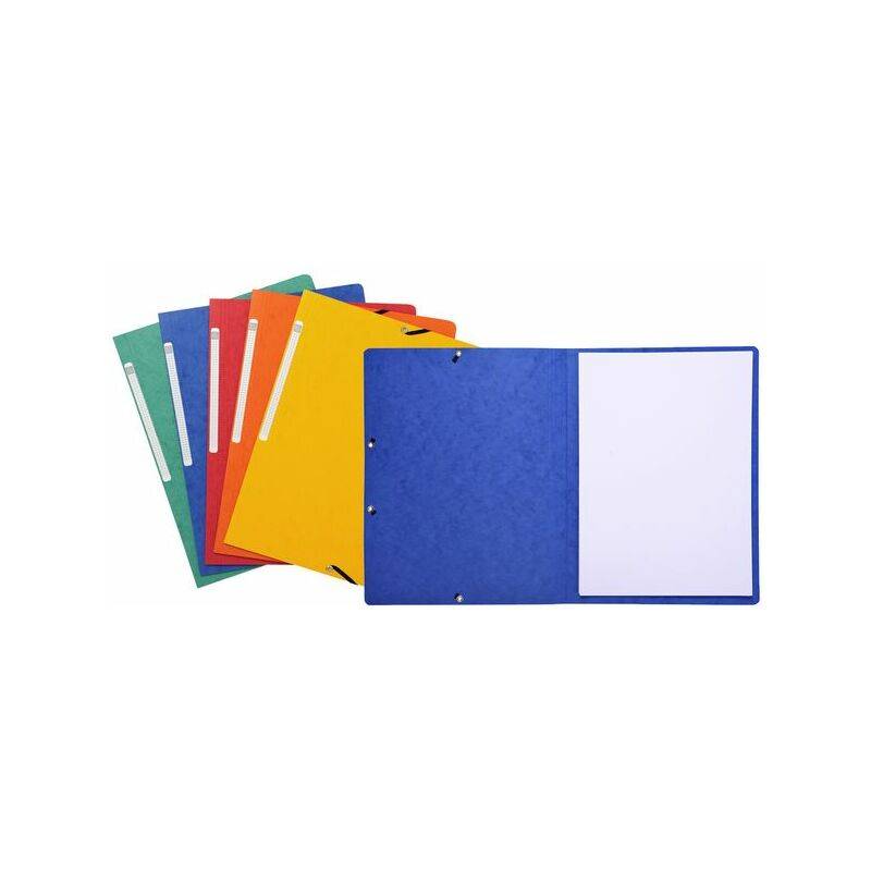 EXACOMPTA Eckspannermappe, DIN A4, aus Karton, orange