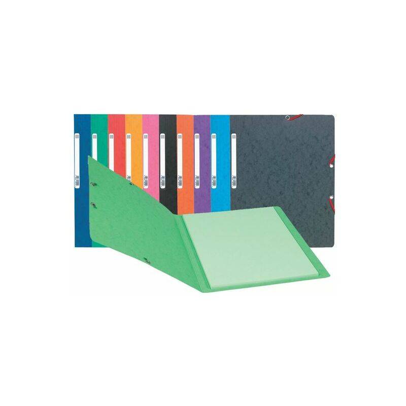 EXACOMPTA Eckspannermappe, DIN A4, Karton, lila