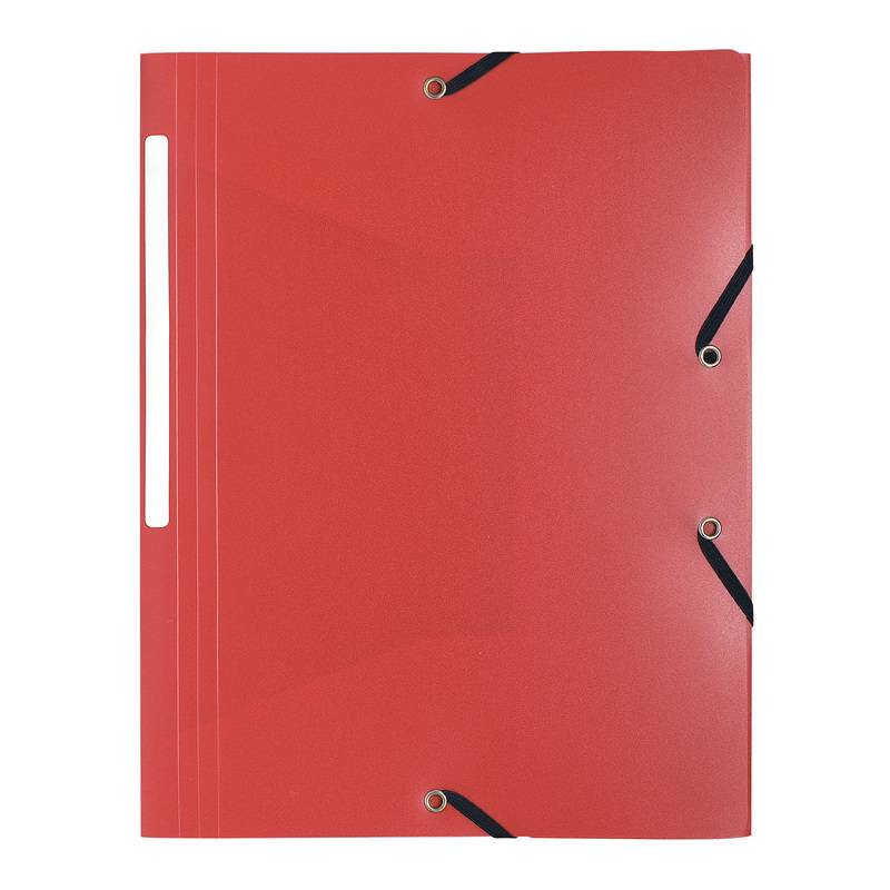 EXACOMPTA Eckspannermappe, DIN A4, PP, rot