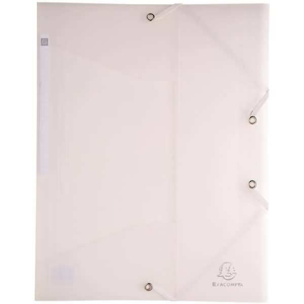 Eckspannmappe Chromaline A4 PP 500my transparent