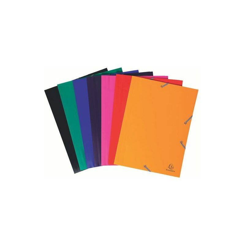 EXACOMPTA Eckspannermappe Opaque Eco, DIN A4, PP, grün