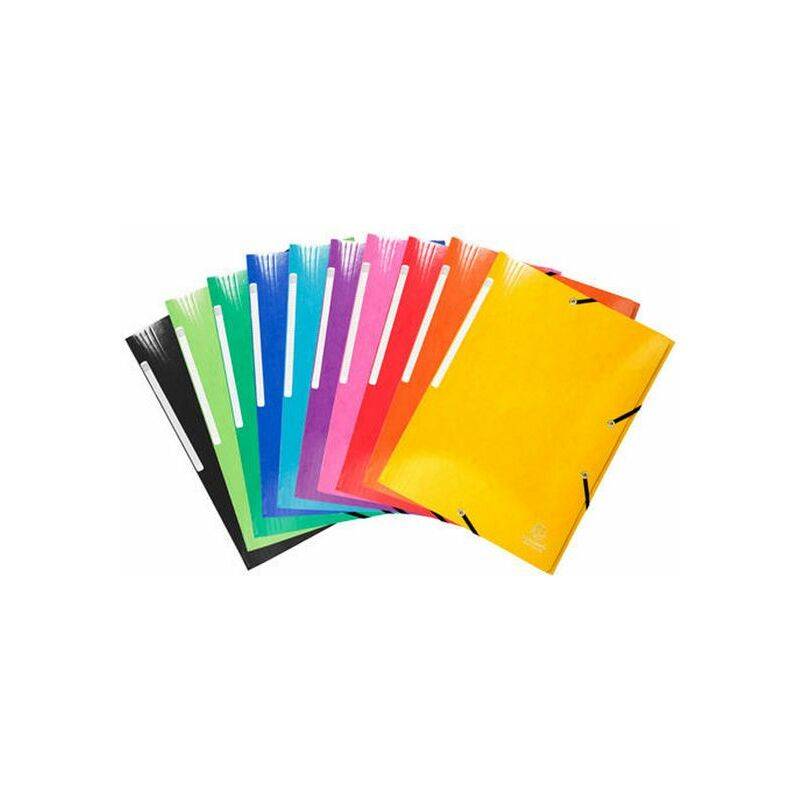 EXACOMPTA Eckspannermappe Iderama, A4, Karton, sortiert