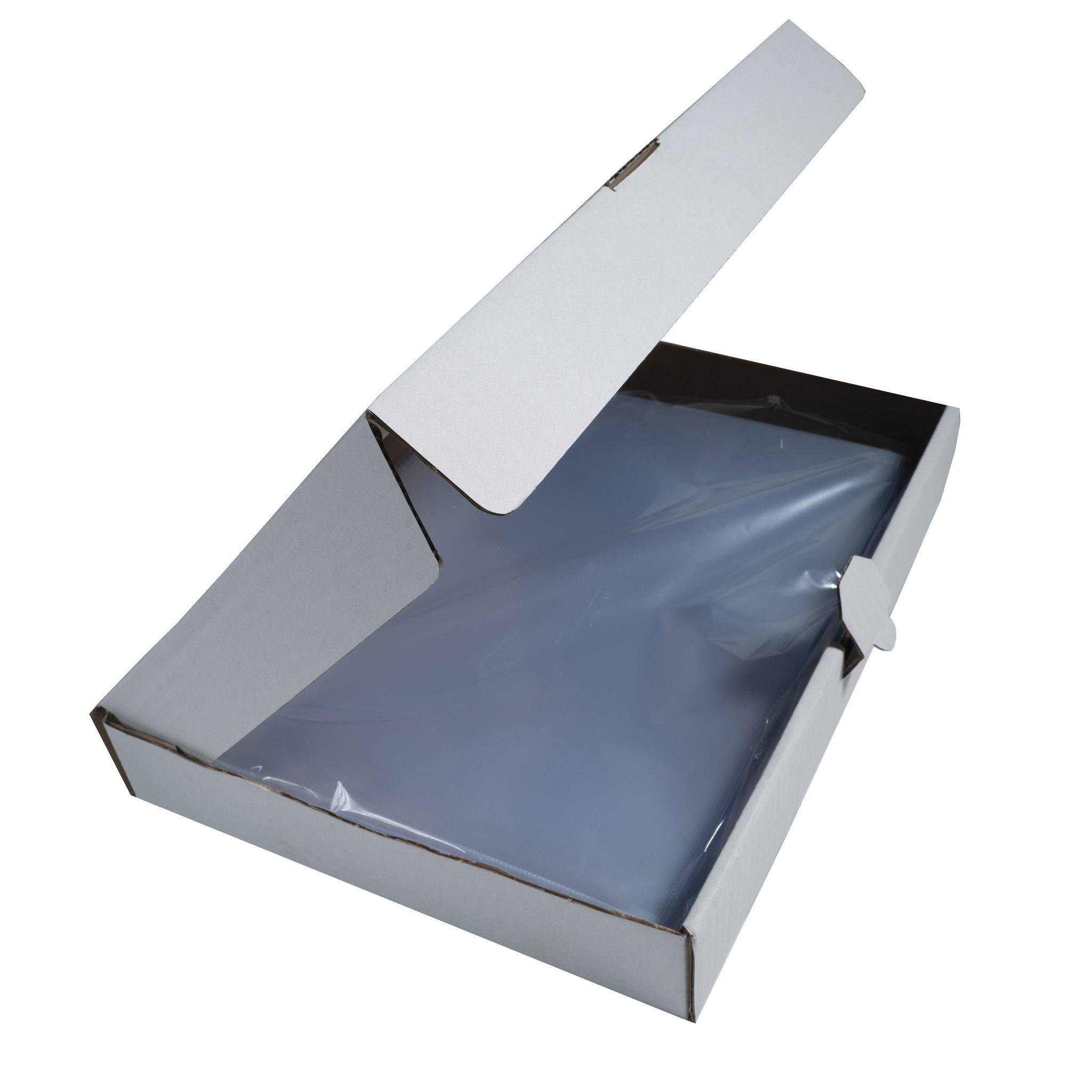 Exacompta 100x Aktensichthüllen glattem PP 120µ,DIN A4, Kristall, 56111E