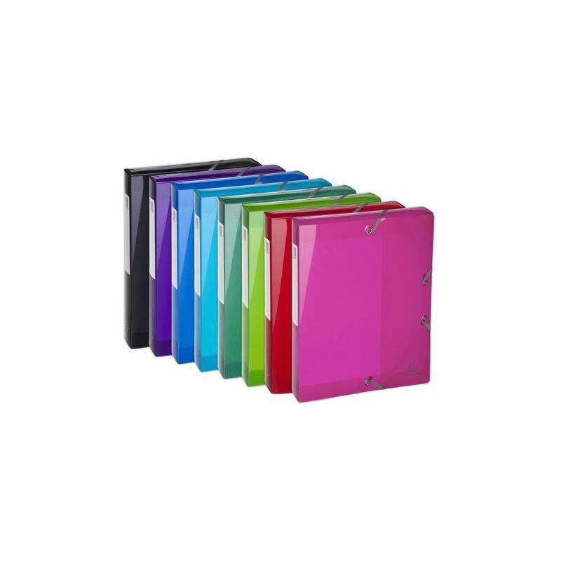 EXACOMPTA Sammelbox Iderama, PP, DIN A4, 40 mm, sortiert