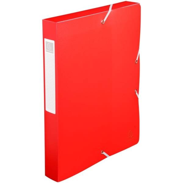 Sammelbox Uni A4 40mm PP rot