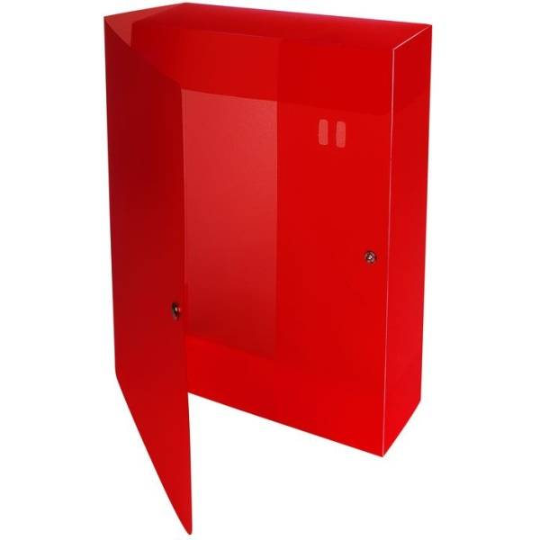Sammelbox A4 80mm PP rot